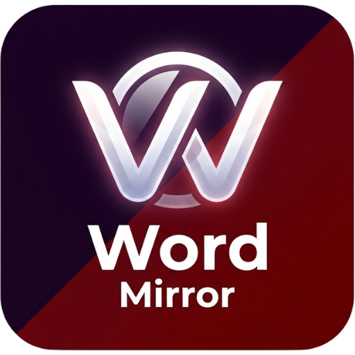 Word Mirror App Logo